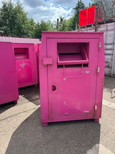 Textile recycling donation bin - donation,