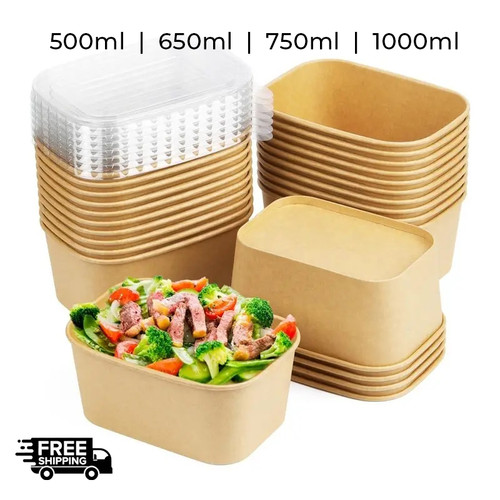 Kraft food containers - containers, with