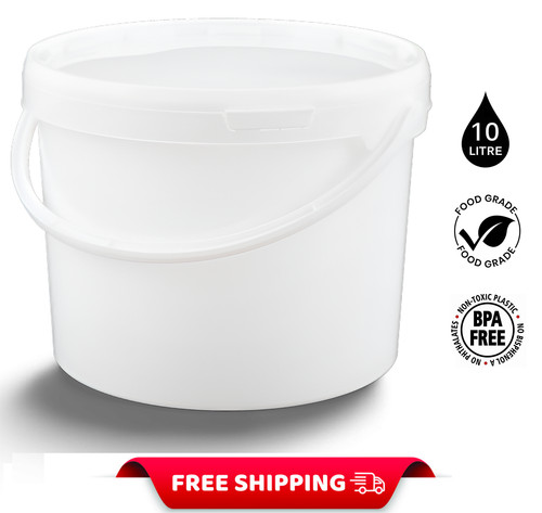 10l bucket storage container - 10l,