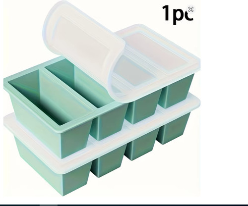 Silicone freezer tray with lid - with,