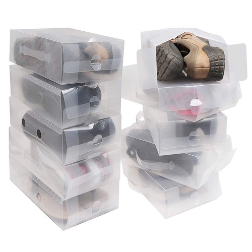 Plastic shoe storage - x,