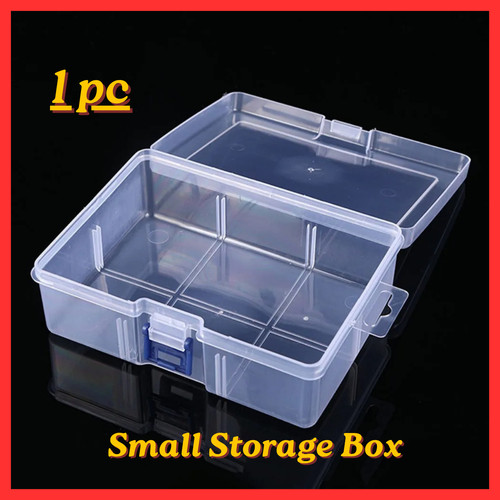 Mini square clear plastic - square,