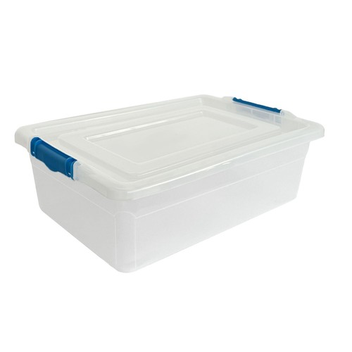 32l plastic storage box with - storage,