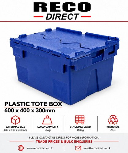 Large used tote box - large,