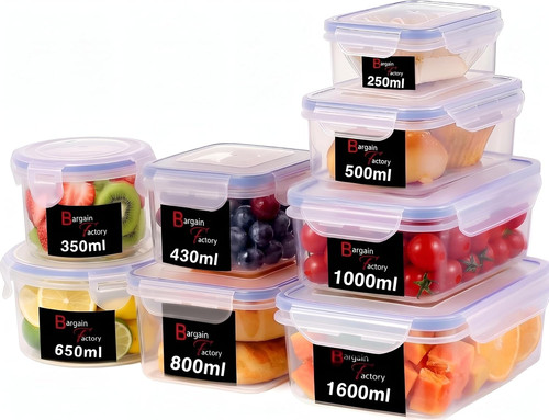 Food storage containers 16pcs - food,