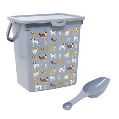 Large plastic litre dog - plastic,