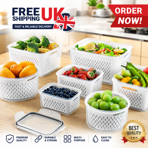 9pcs set fruit storage - 9pcs/set,