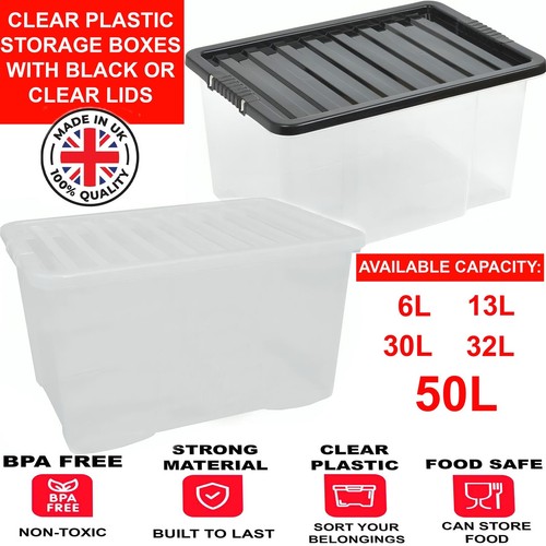 Plastic storage boxes - plastic,