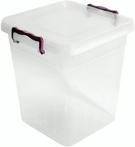 Clear storage deep box - storage,