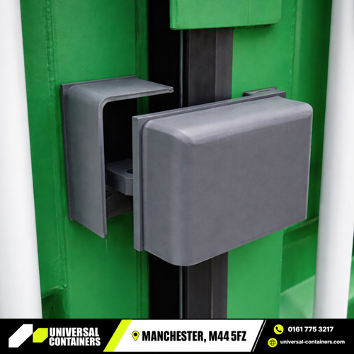 Shipping container lock box - container,