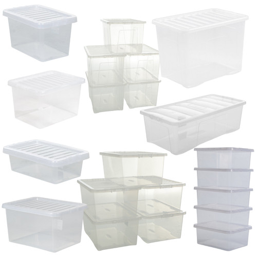 80l crystal clear plastic - 4l-80l,