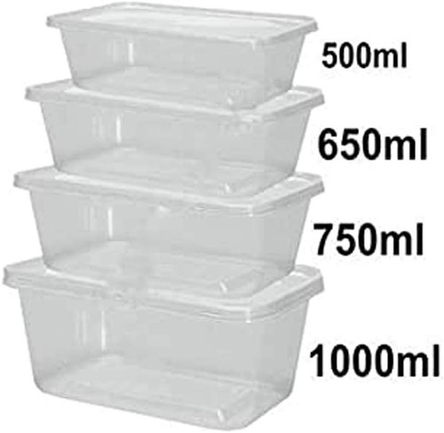 Plastic food containers with - plastic,