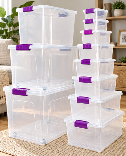 Plastic storage box - box, boxes