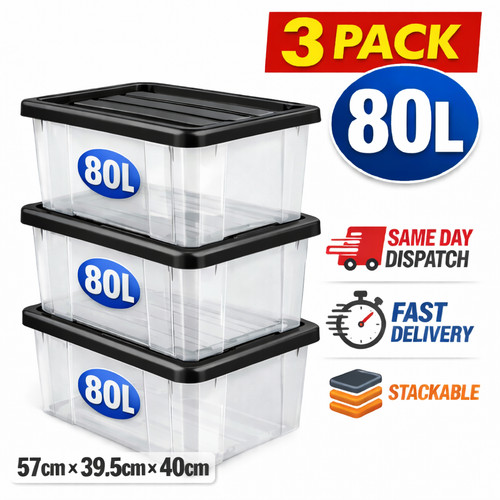 80l clear plastic - 3,