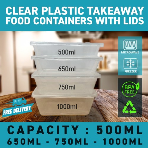 Plastic food container - plastic,